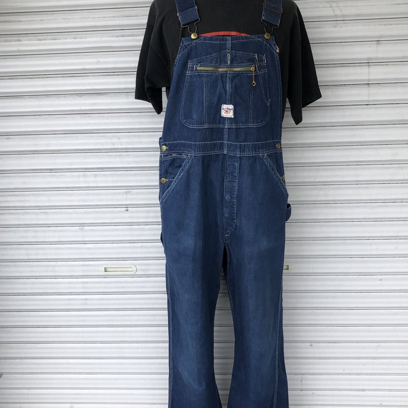 USビンテージ 50’s ローバックオーバーオール Anvil Brand USビンテージ 50's ローバックオーバーオール Anvil Brand US