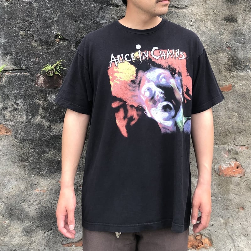 【VINTAGE】90s ALICE IN CHAINS Tシャツ バンT
