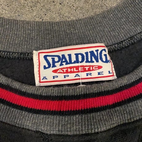 スポルディング袖切替スウェット