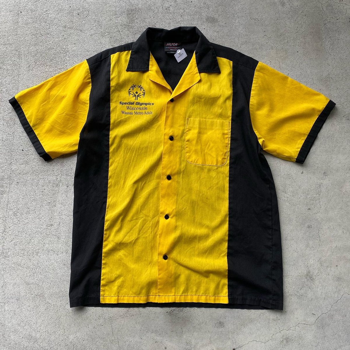 イエローボーリングシャツ | CUSTOM FEVER イエローボーリングシャツ | CUSTOM FEVER
