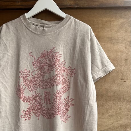USA製 龍デザインTシャツ