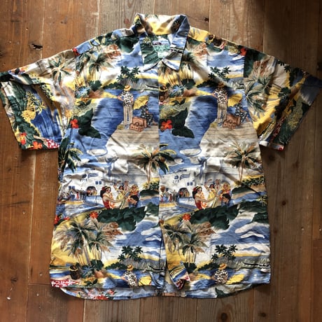 90's Reyn spooner 総柄シャツ