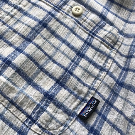 Patagonia半袖オーガニックコットンシャツ　M