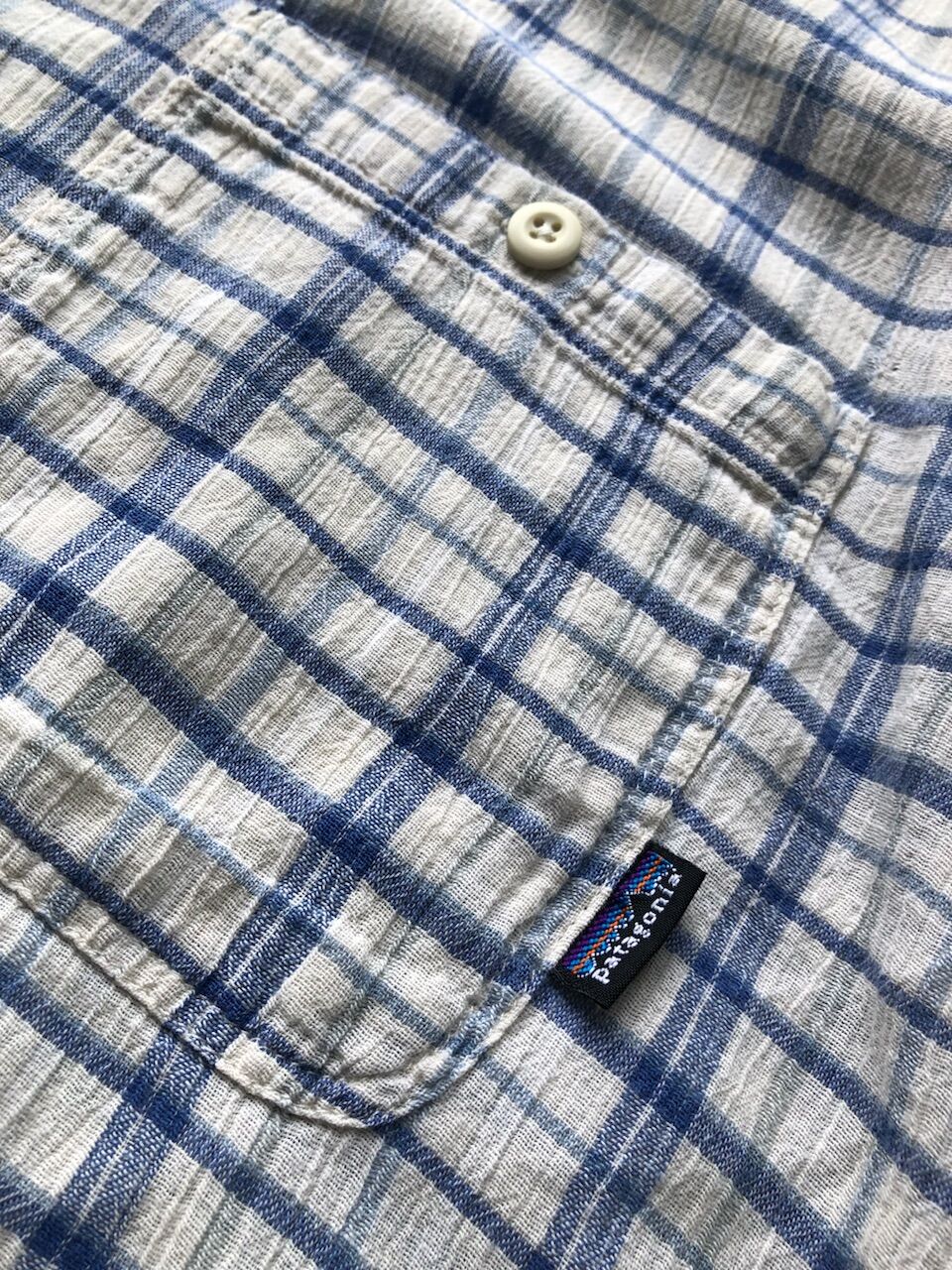 パタゴニア　オーガニックコットンシャツ　2016年製　XL patagonia - patagonia オーガニックコットン M's Short-Sleeved