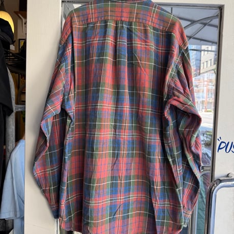 Ralph Lauren長袖チェックシャツ BLARE