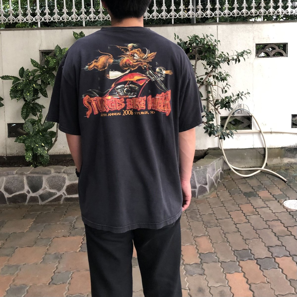 STURGIS BIKE WEEKプリントTシャツ XL | CUSTOM FEVER