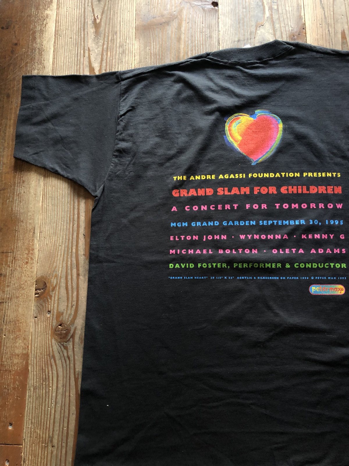 90's PETER MAX プリントTシャツ | CUSTOM FEVER