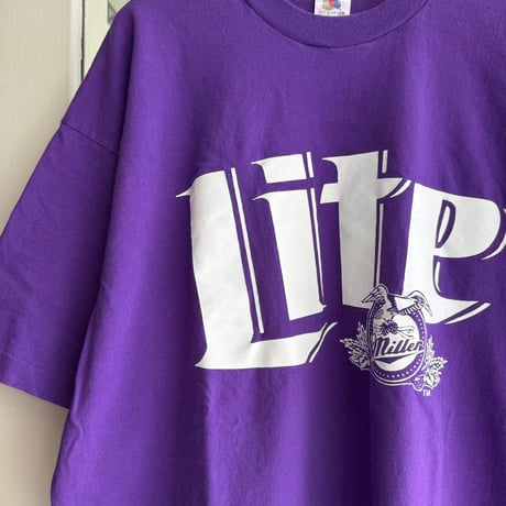 90's Miller Lite ビールプリントTシャツ XL