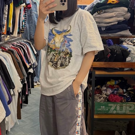90~00s バイカープリントTシャツ