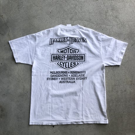 HARLEY DAVIDSON プリントT
