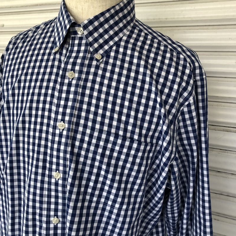 ★USA製★ Brooks Brothers テーラード ギンガムチェック 00's Brooks Brothers ブルックス ブラザーズ コットンウール