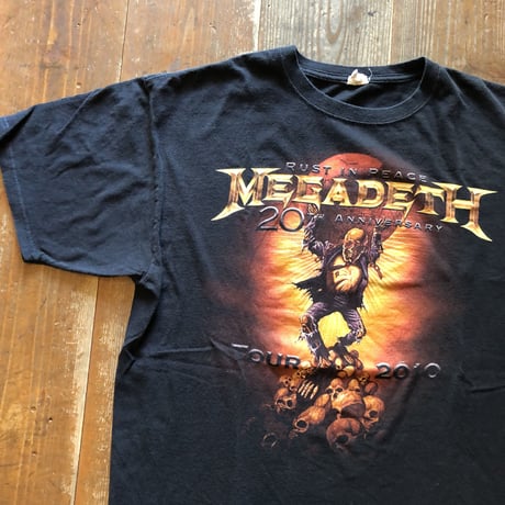 MEGADETH 20TH ANNIVERSARY Tシャツ