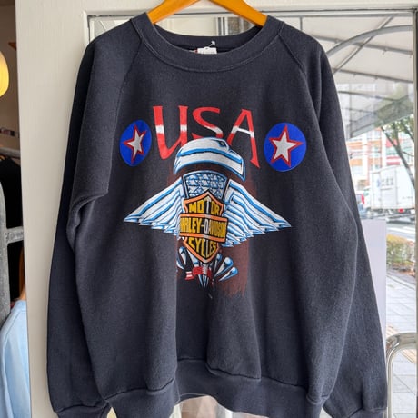 〜90's HARLEY DAVIDSON  スウェット