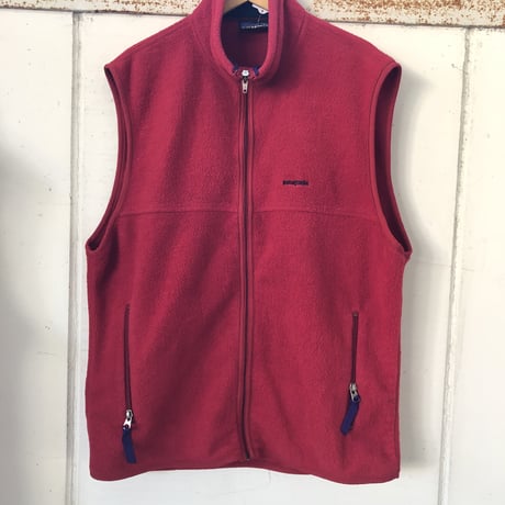 USA製PATAGONIA シンチラフリースベスト赤