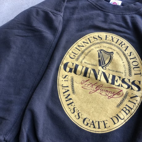 GUINNESSロゴスウェット