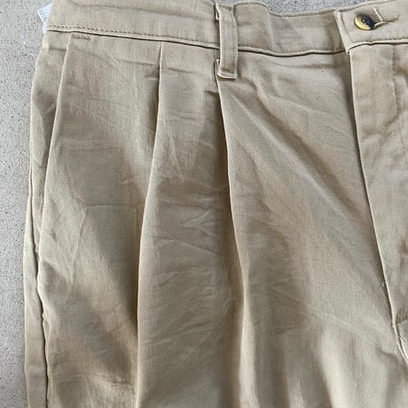 ダブルタック チノパン W38 L30