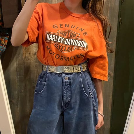 ハーレーダビッドソン両面プリントTシャツ