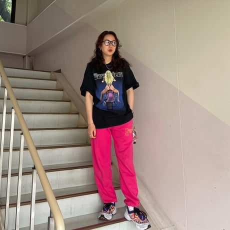 90sセクシーバイカーTシャツ