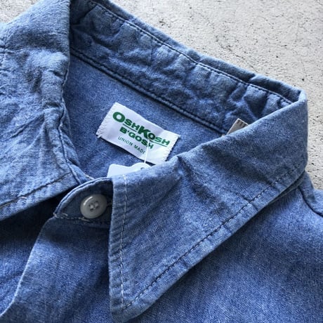70's〜OSHKOSH 100%コットンシャンブレー
