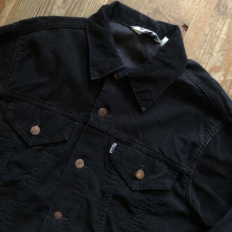 70's Levi's 70505type コーデュロイジャケット オーバーダイ