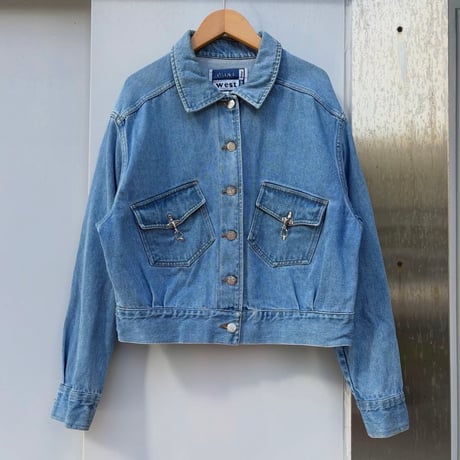 east west フック付きデニムジャケット