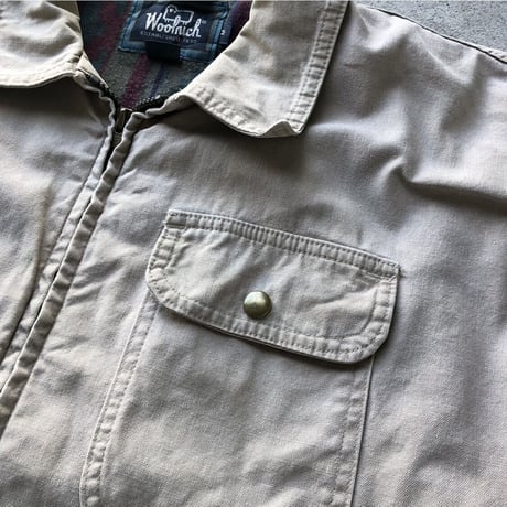 80's WOOLRICH ショート丈コットンジャケット