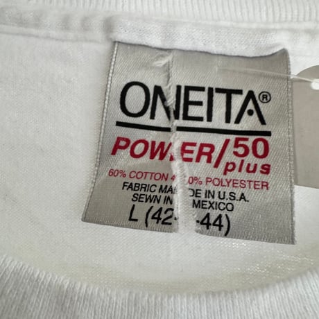 〜90’s ONEITA “Golf Excuse Shirt” プリントTシャツ L