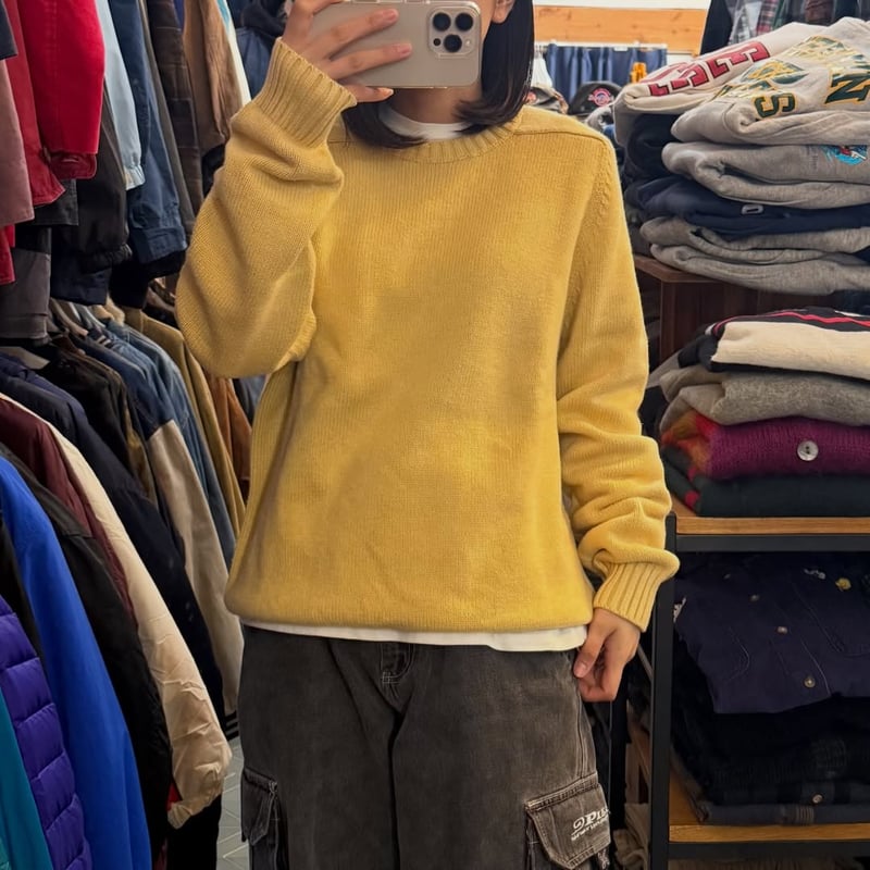 90s LANDS'END コットンニット | CUSTOM FEVER