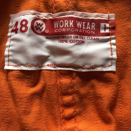 〜70's WORK WEAR CORPORATIONオールインワン