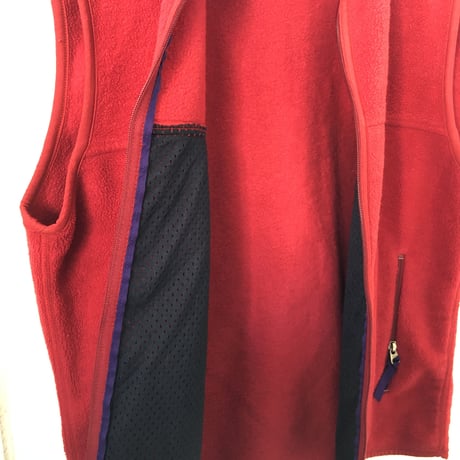 USA製PATAGONIA シンチラフリースベスト赤