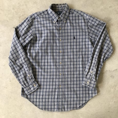 RALPH LAUREN チェックボタンダウンシャツ