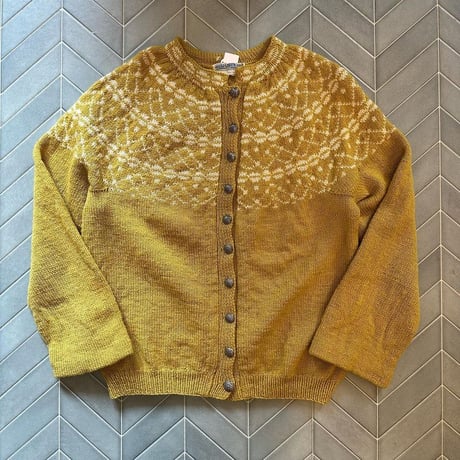ハンドニットノルディックカーディガン🏵️