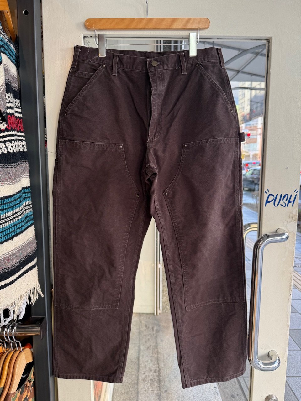 Carhartt ダブルニーパンツ W36×L30 ダークブラウン | CUSTOM FEVER