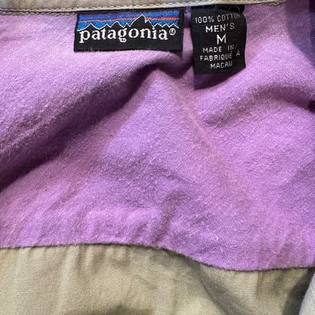 90's Patagonia コットンツイルシャツ M