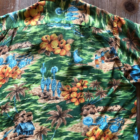 60-70's MADE IN JAPAN ハワイアンシャツ