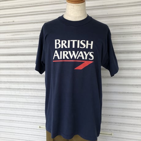 〜90's BRITISH AIRWAYS 企業物系Tシャツ