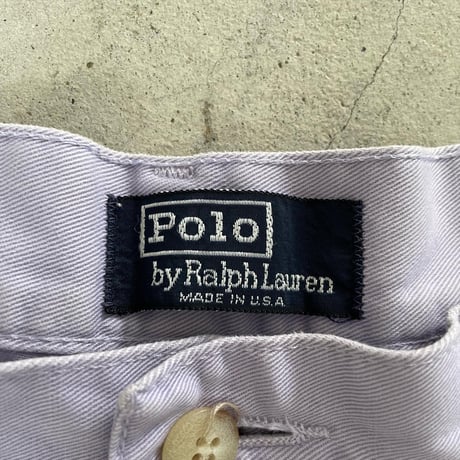 USA製Polo by Ralph Laurenカラーチノショーツ