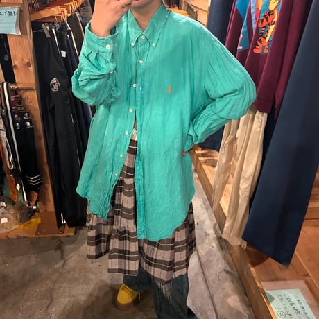 Ralph Lauren リネン長袖シャツ
