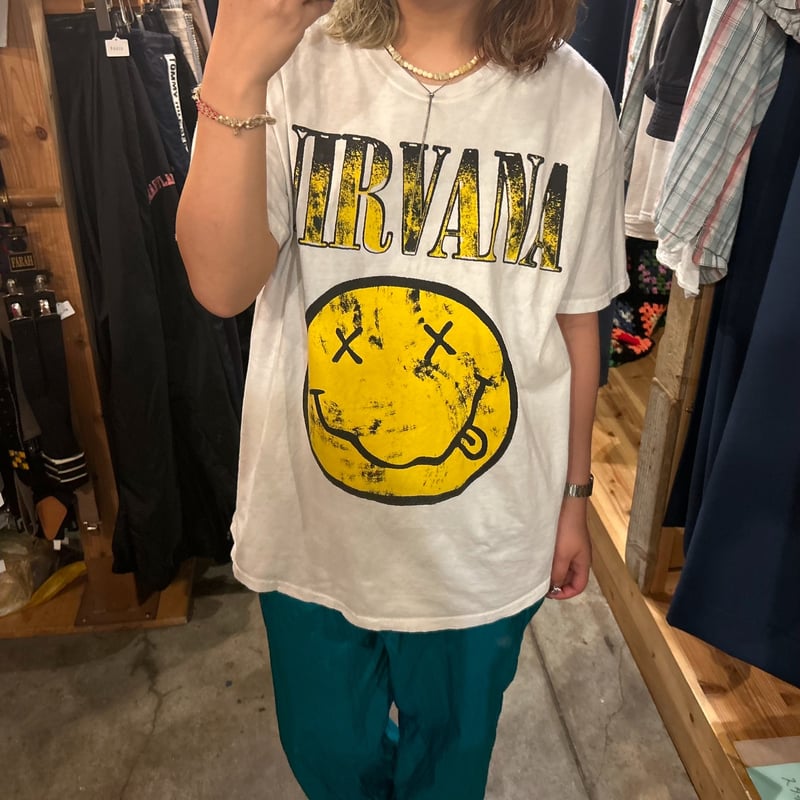 NIRVANA スマイルTシャツ | CUSTOM FEVER NIRVANA スマイルTシャツ | CUSTOM FEVER