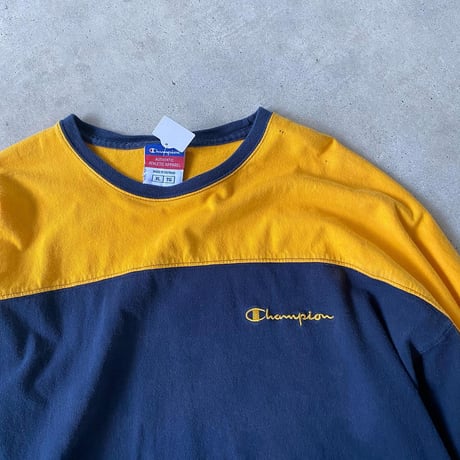champion ツートーンロンT