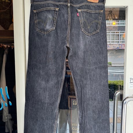 Levi's501 W38×L32 先染めブラック