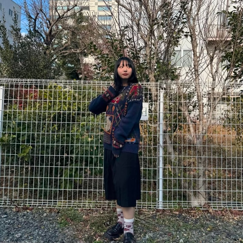 新品 northern isles ハロウィン柄 ハンド ニット セーター S 新品 northern isles ハロウィン柄 ハンド ニット セーター S