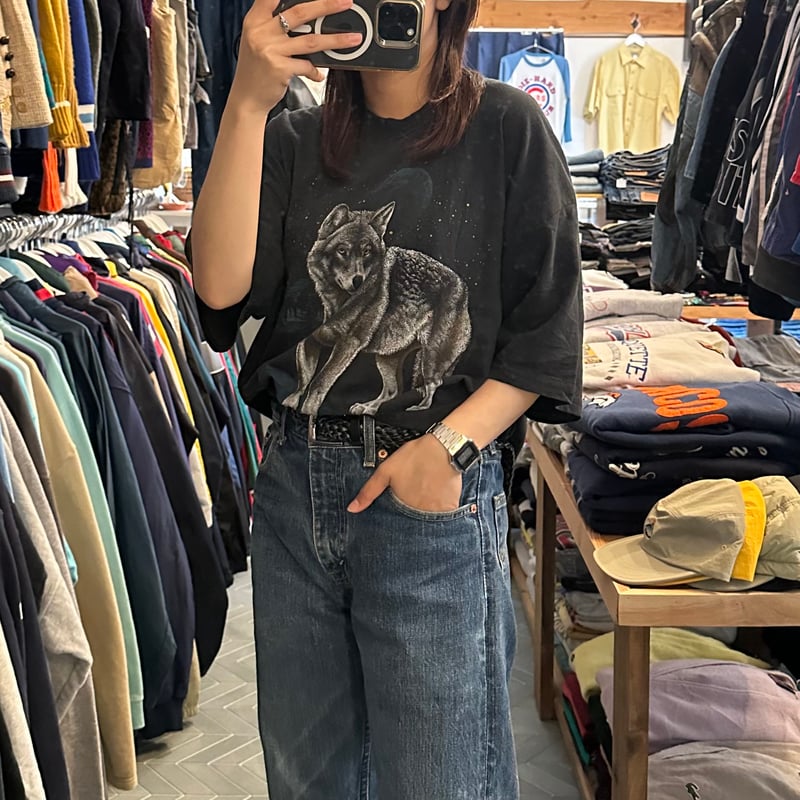 USA製 オオカミTシャツ | CUSTOM FEVER USA製 オオカミTシャツ | CUSTOM FEVER