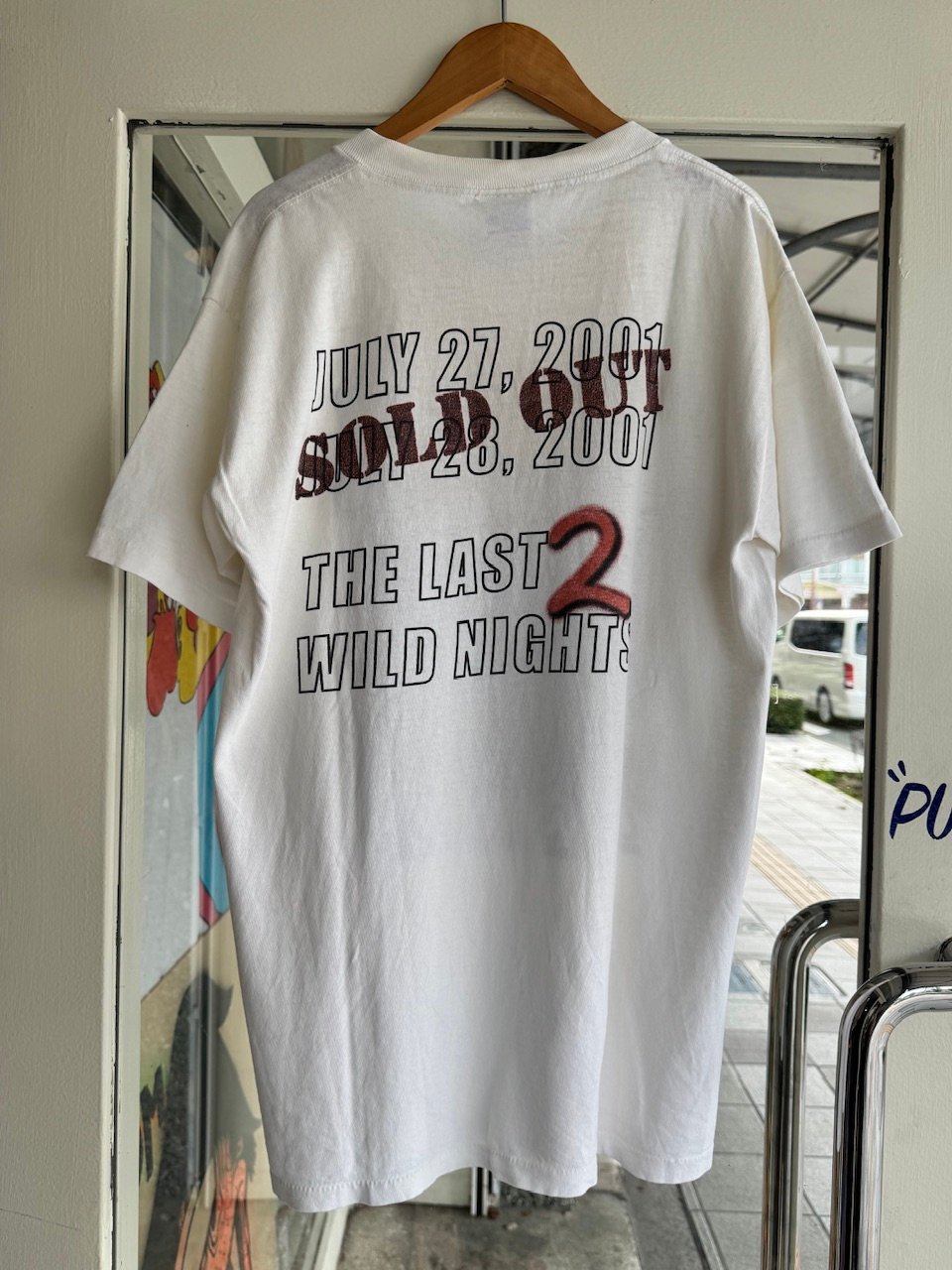 2001年 BON JOVI “One Wild Night Tour” Tシャツ | CUS