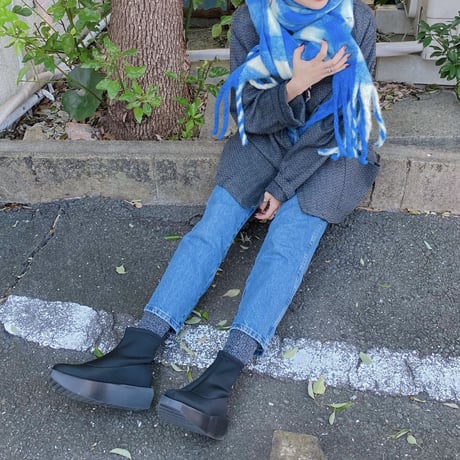 【NEW】ブロックチェックマフラー