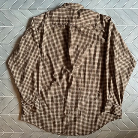 90s USA製 NAUTICA チェックシャツ
