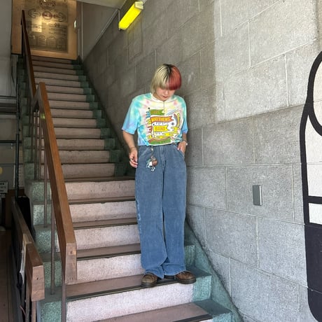CHAPS 細畝コーデュロイ ペインターパンツ