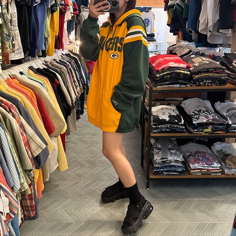 NFL PACKERS フード付きトラックジャケット