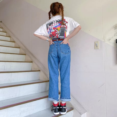 USA製レーシングカー両面プリントTシャツ