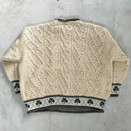 アイルランド製フィッシャーマンニット